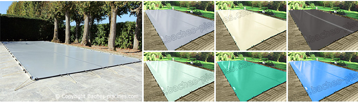 coloris bache hiver piscine