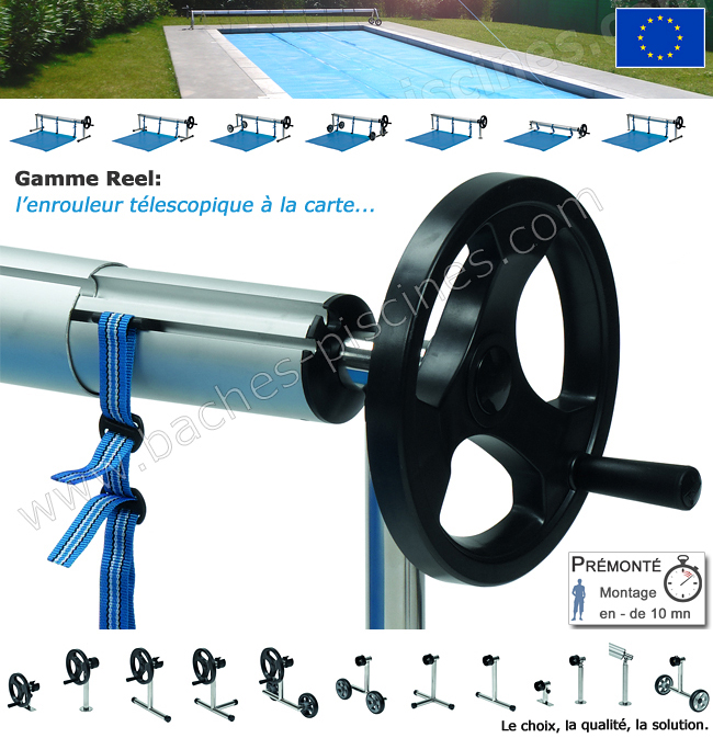 enrouleur bache piscine sur mesure