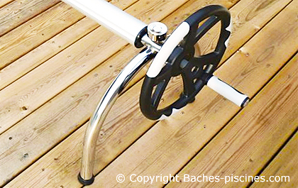 enrouleur bache piscine alpha one