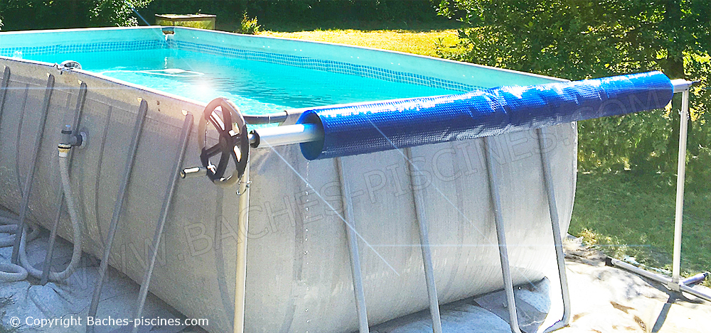 Enrouleur réglable piscine hors sol 5m