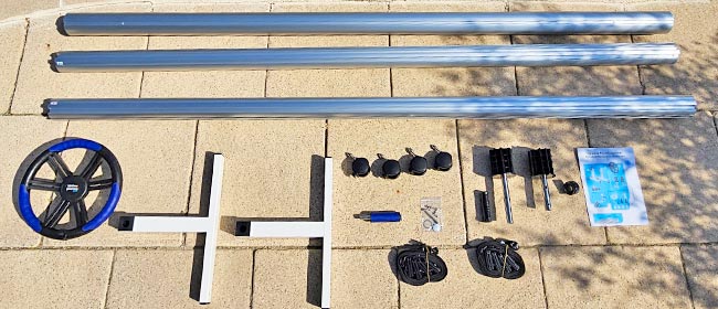 comment monter enrouleur bache piscine