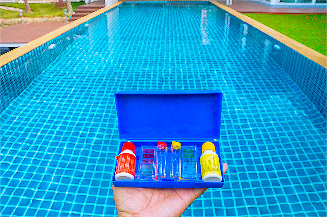 Kit analyse eau piscine