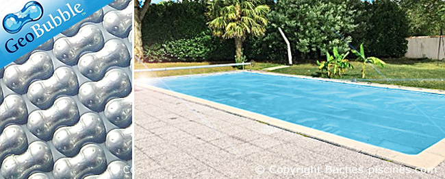 couverture piscine rectangle silver 500