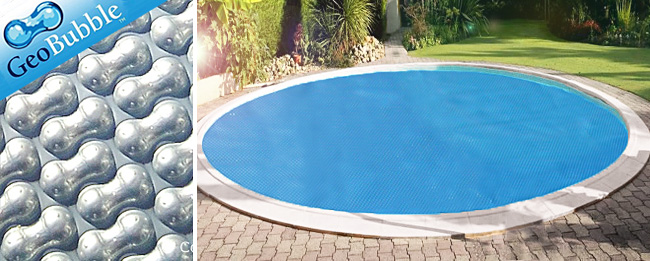 couverture piscine ronde ALU BULLE