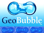 couverture piscine geobubble bleue