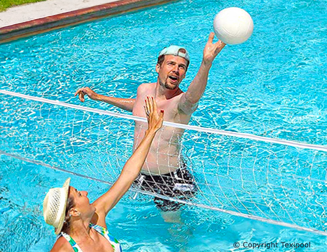 jeu de volley piscine