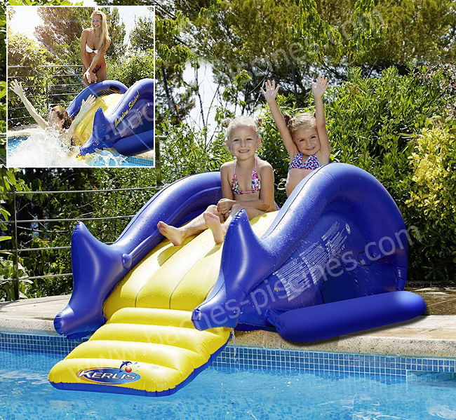 Jeux piscine toboggan enfant