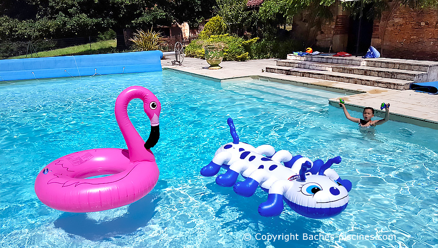 Thermomètre bouée de 12 cm de diamètre pour piscine - Provence