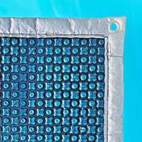 bache bulle bordée 4 cotés