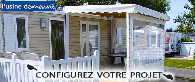 Bâche de terrasse et mobile home