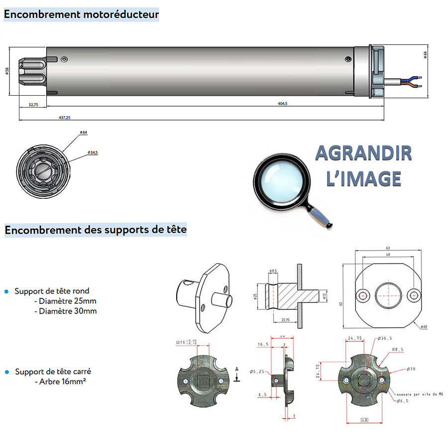 VOLET HORS SOL PÏSCINE MOTEUR ENCOMBREMENT