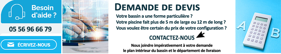 Demandez votre devis pour un volet piscine sur mesure