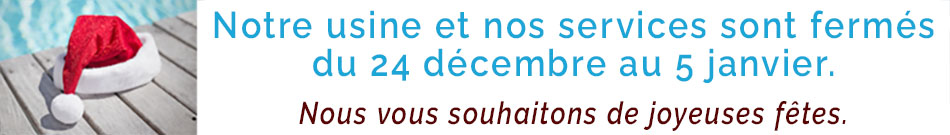 BACHE PISCINE d&eacute;lais Noel 2025
